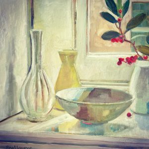 Dish and Vases in Sunlight